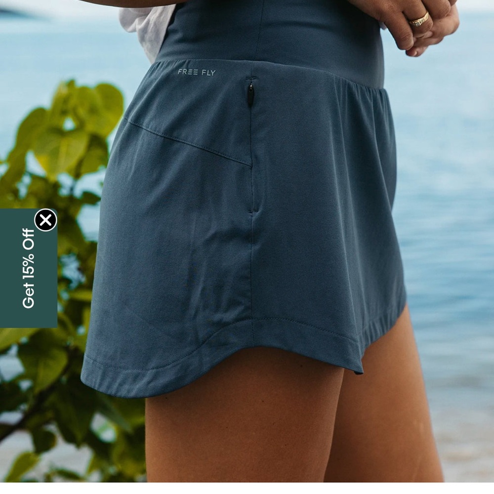 Free Fly Apparel Women's breeze skort mauve size M